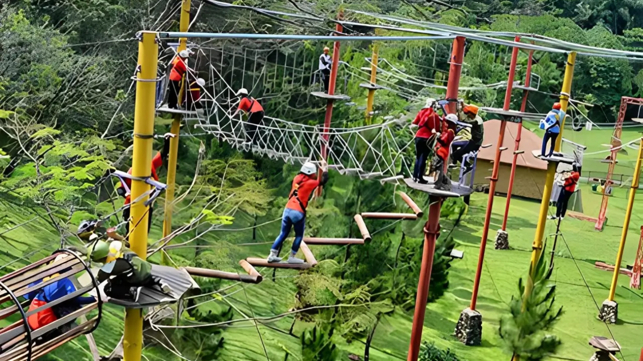 Atraksi-Outbond-di-Taman-Budaya